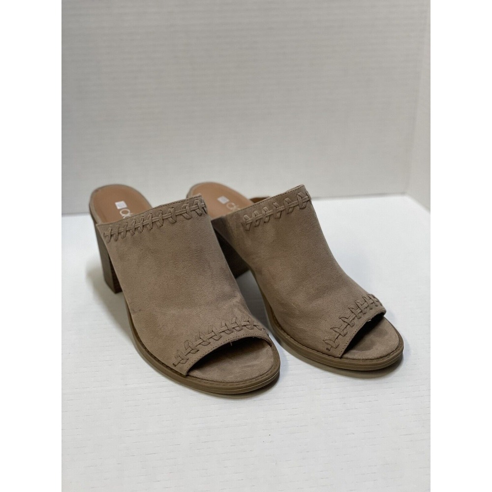 Dolcetta‎ Blaine Open Toe Heeled Mules